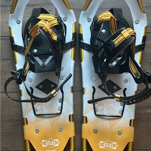 Atlas Gold and Black Snowshoes